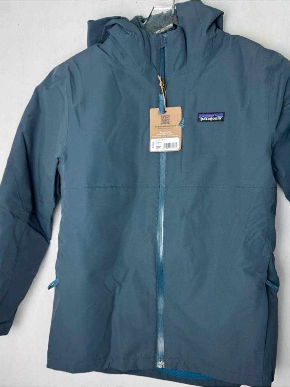Patagonia NWT  Kid's 4-in-1 Everyday Jacket in Blue, size Medium (10)